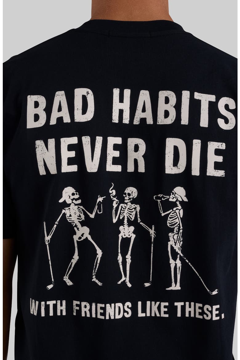 Bad Habits Graphic Tee, Alternate, color, BLACK