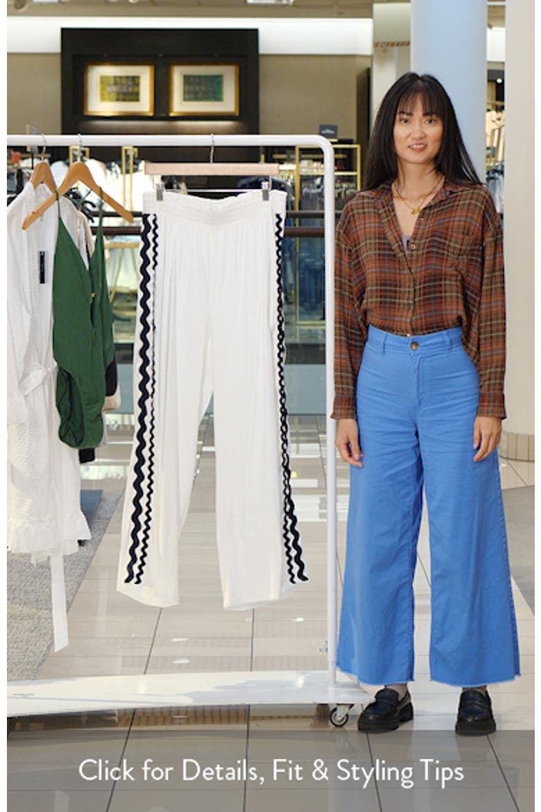 Poolside Linen Blend Cover-Up Pants video