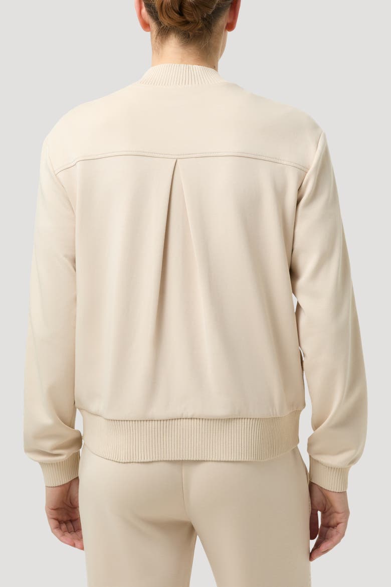 Nika Jersey Jacket, Alternate, color, Sand