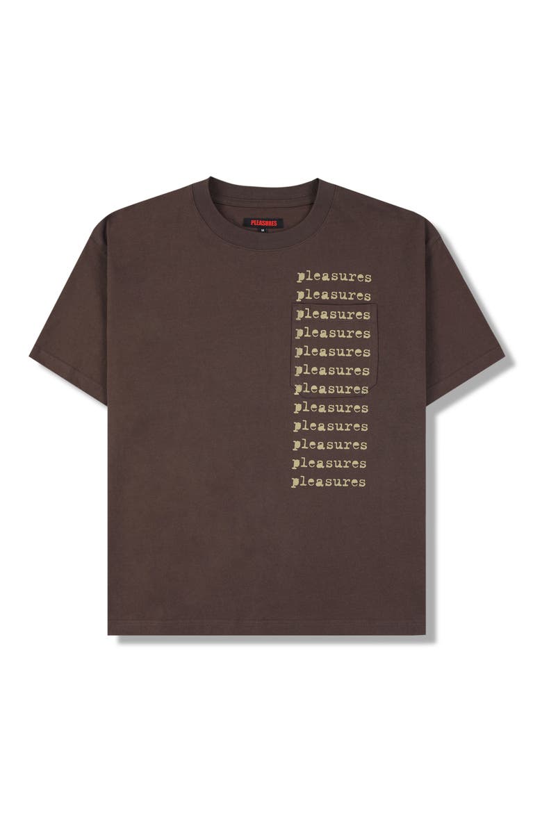 Slip Heavyweight Cotton T-Shirt, Alternate, color, BROWN