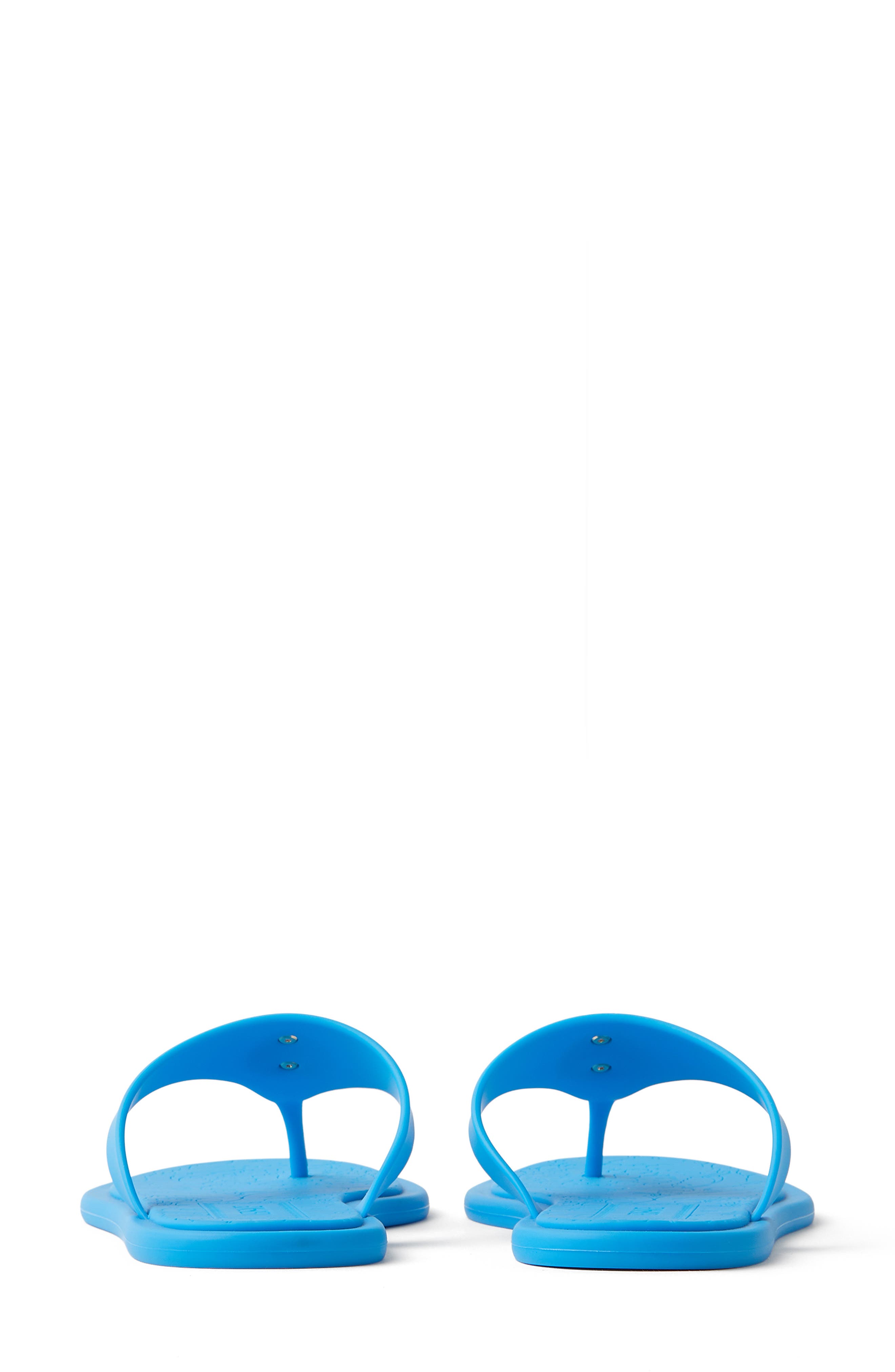 Medusa Flip Flop, Alternate, color, TURQUOISE VERSACE GOLD