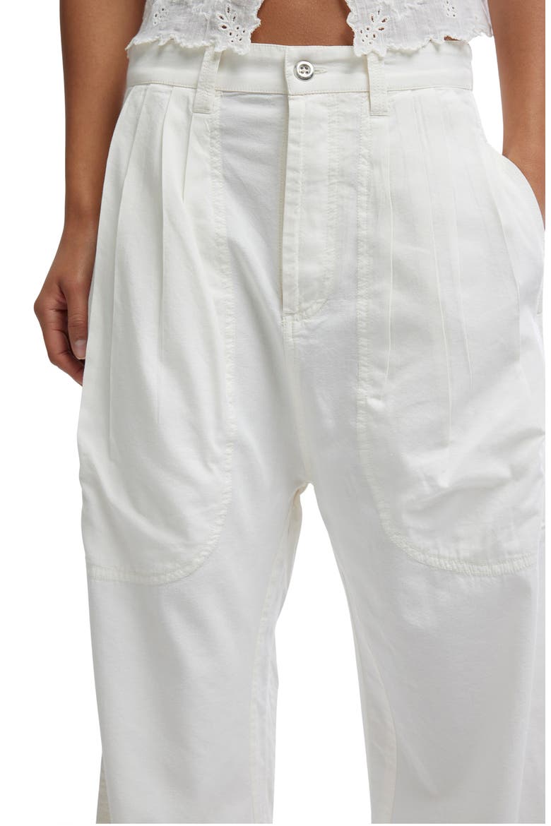 Clover Drop Crotch Pants, Alternate, color, TOFU