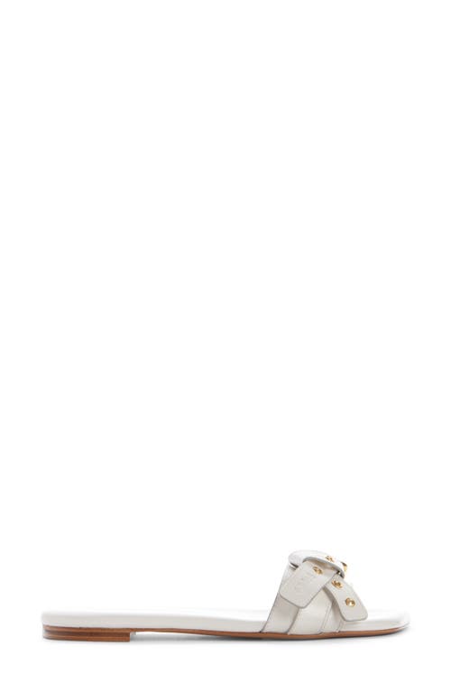 Chloé Marcie Sandals In Leather In Eggshell