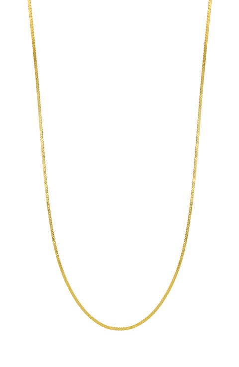14K Gold Herringbone Chain Necklace (Nordstrom Exclusive)