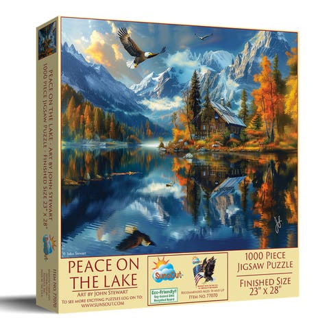 Peace on the Lake 1000 piece Jigsaw Puzzle for Adults