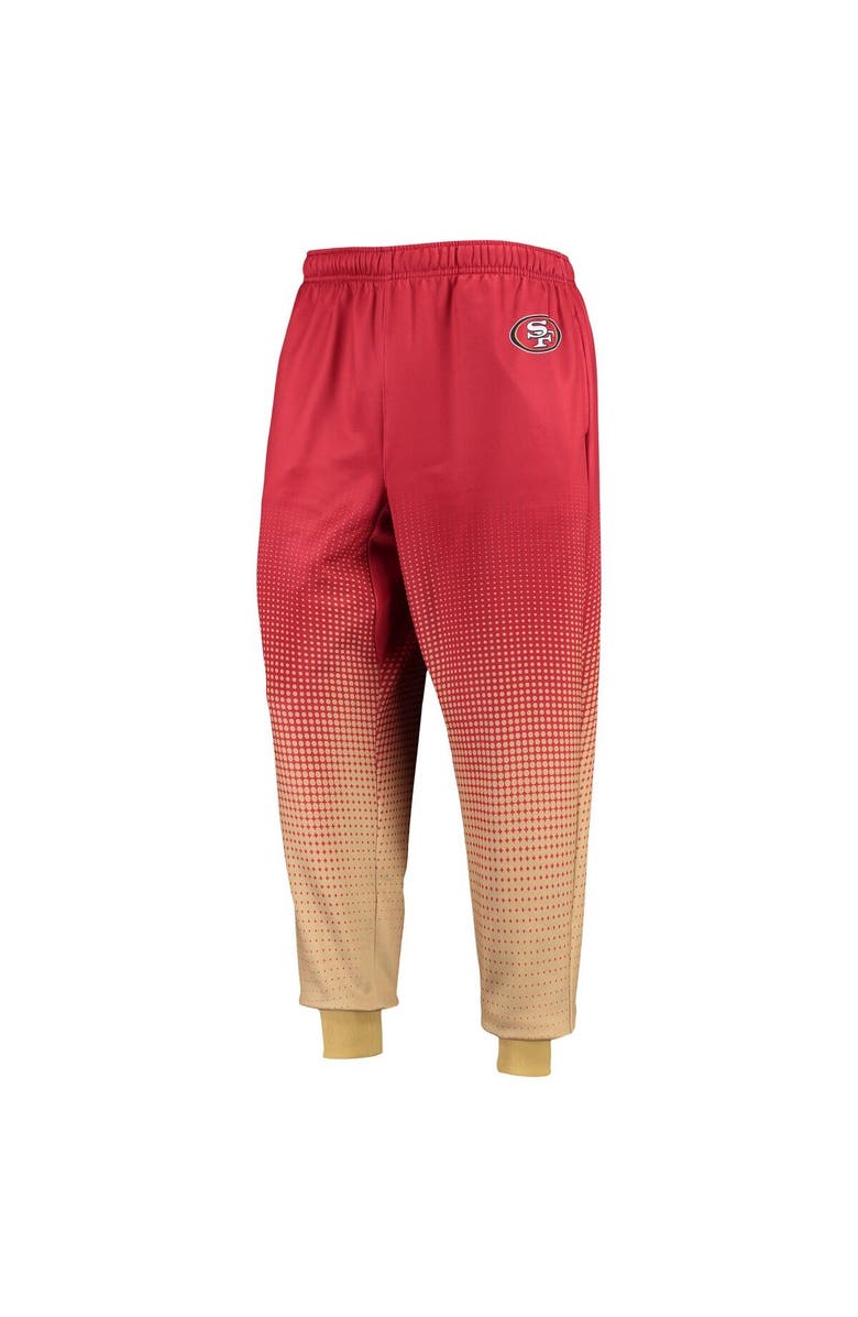 FOCO Men's FOCO Scarlet San Francisco 49ers Gradient Jogger Pants, Alternate, color,