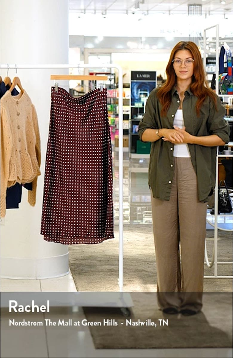 The Favorite Satin Slip Skirt, sales video thumbnail