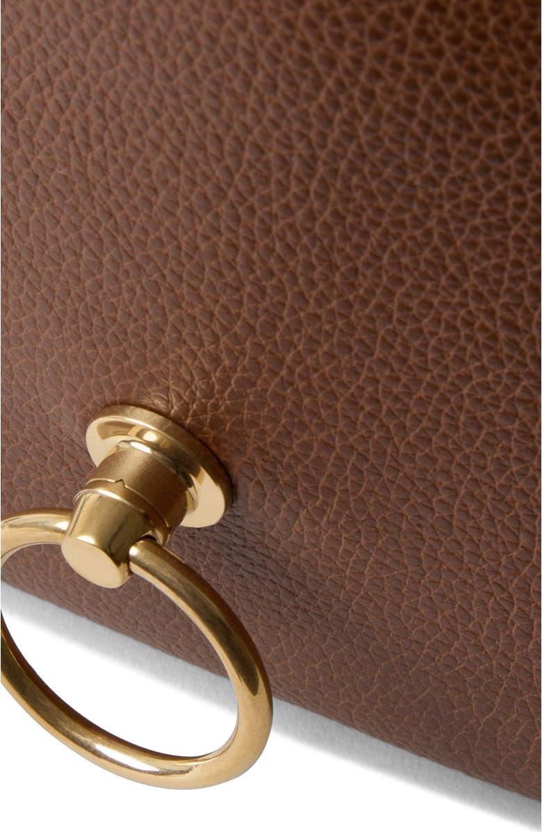 Mulberry Amberley Leather Satchel, Alternate, color, Oak