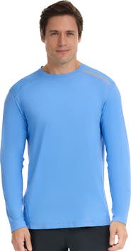 BloqUV Men's Long Sleeve Jet Tee for Sun and UV Protection