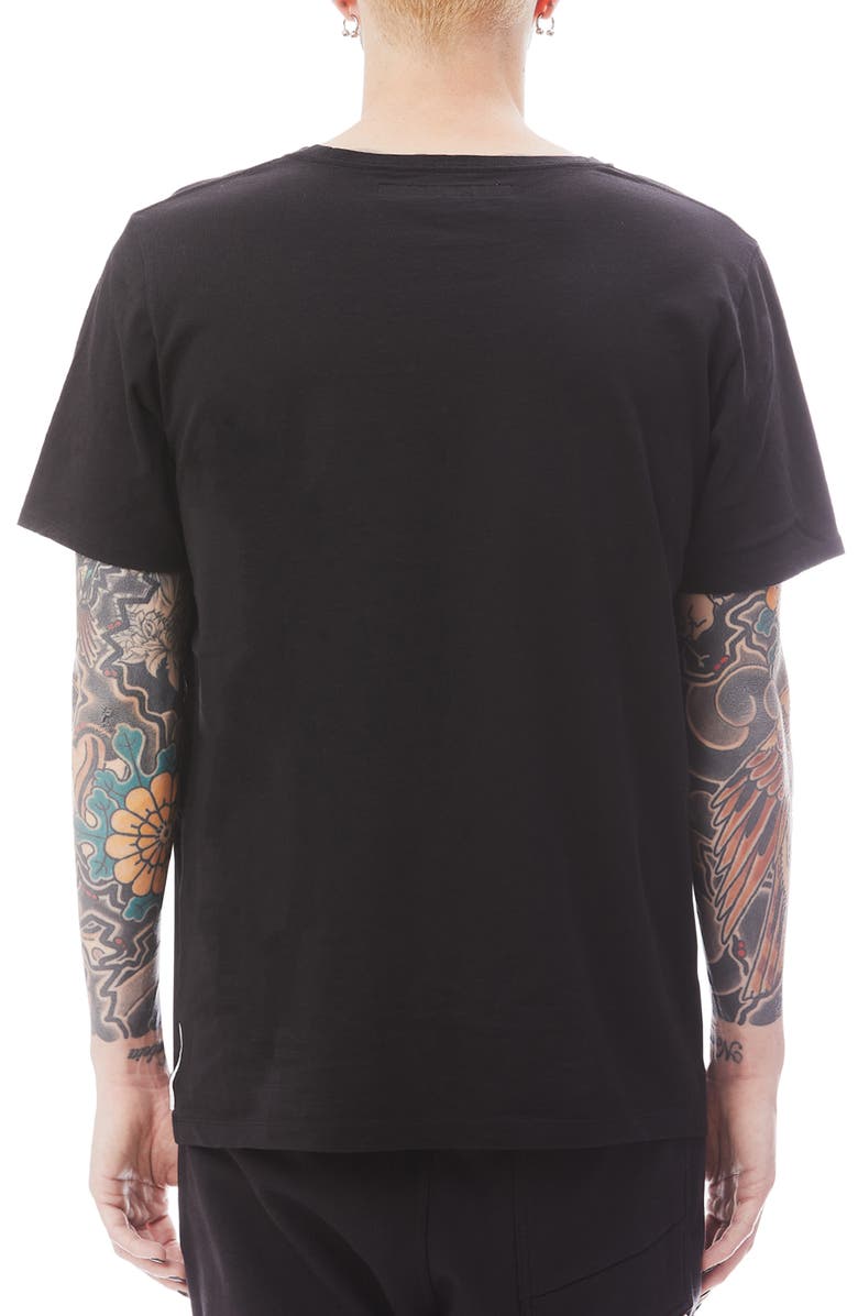 HVMAN Regular Fit Basic Logo Crewneck Cotton T-Shirt, Alternate, color, 