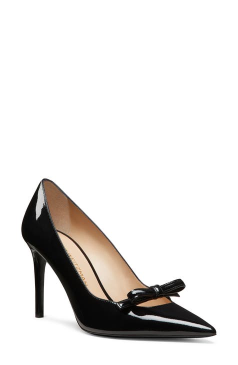 Black stuart weitzman heels deals