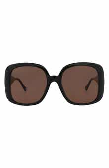 57mm Square Sunglasses