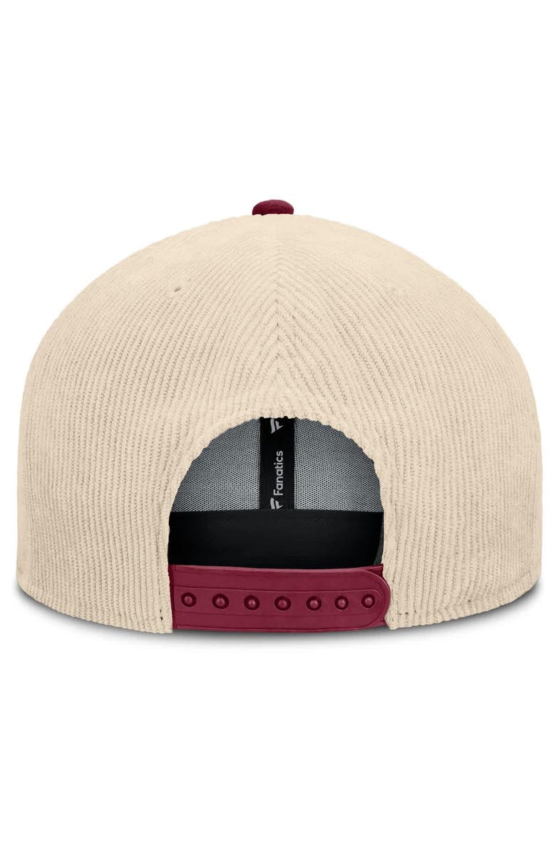 FANATICS Men's Fanatics Cream Colorado Rapids Tempo Corduroy Snapback Hat, Alternate, color, Cream