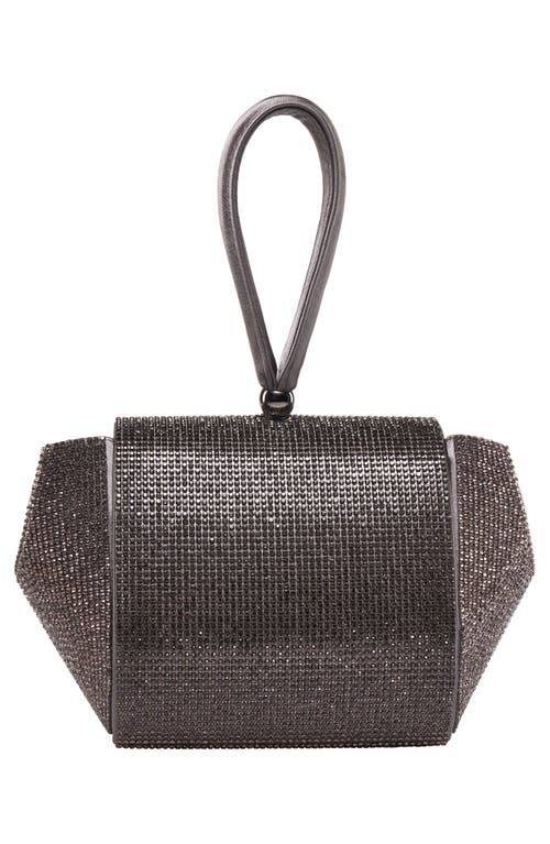 Lady Couture Architectural Rhinestone Evening Bag