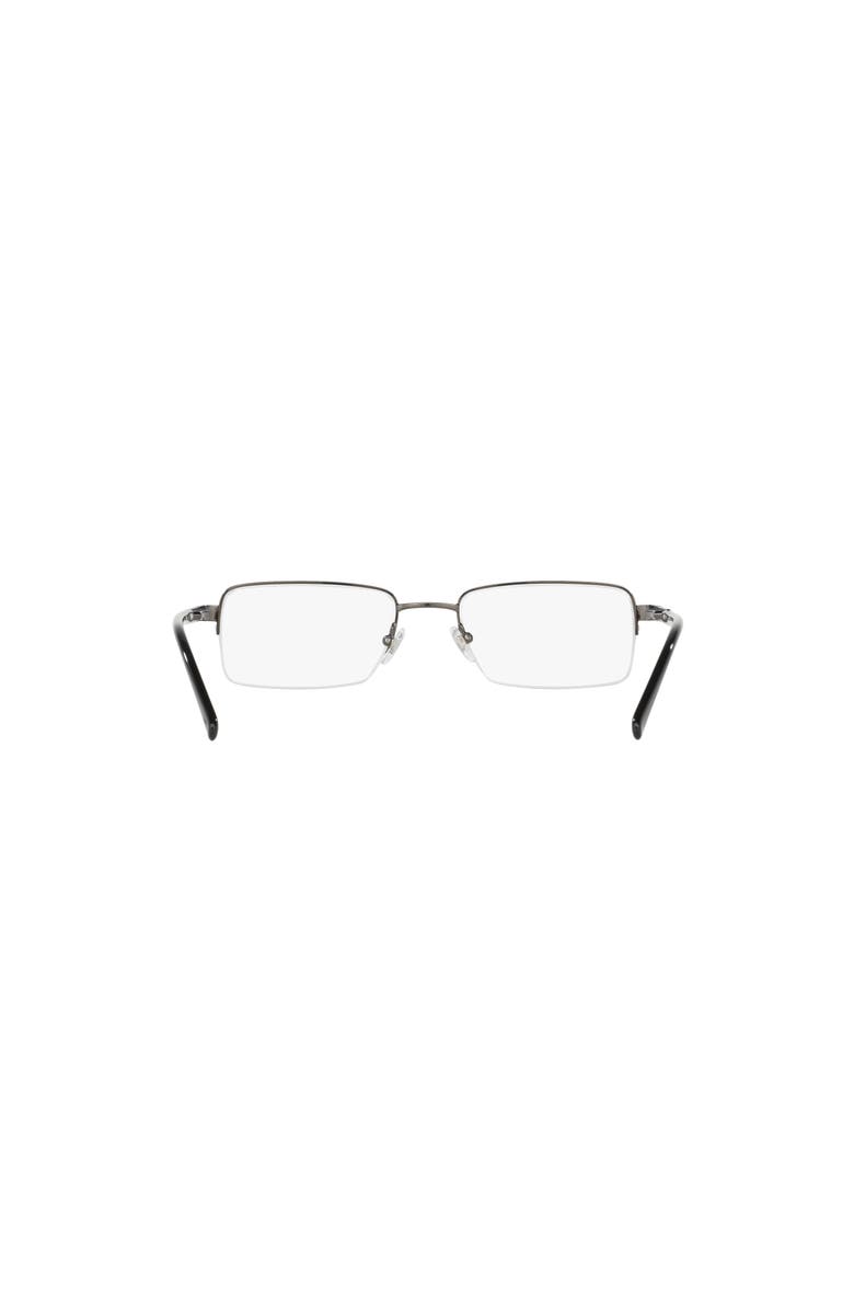 Versace 50mm Square optical glasses, Alternate, color, Silver