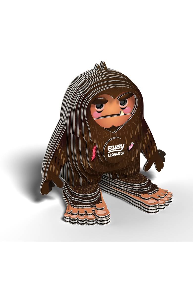Sasquatch 3D Puzzle, Alternate, color, No Color