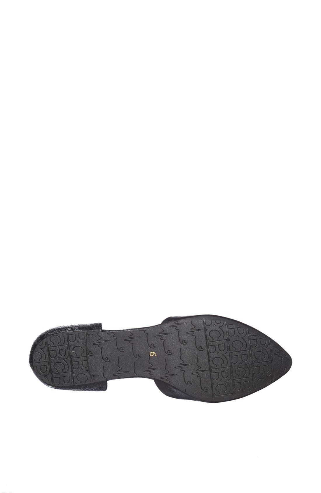 'Up All Night' d'Orsay Flat, Alternate, color, BLACK