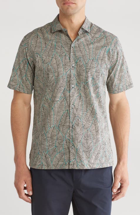 Beyond Beleaf Short Sleeve Button-Up Shirt