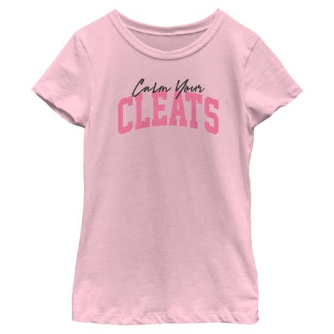Girls Lost Gods Funny Calm Your Cleats T Shirt