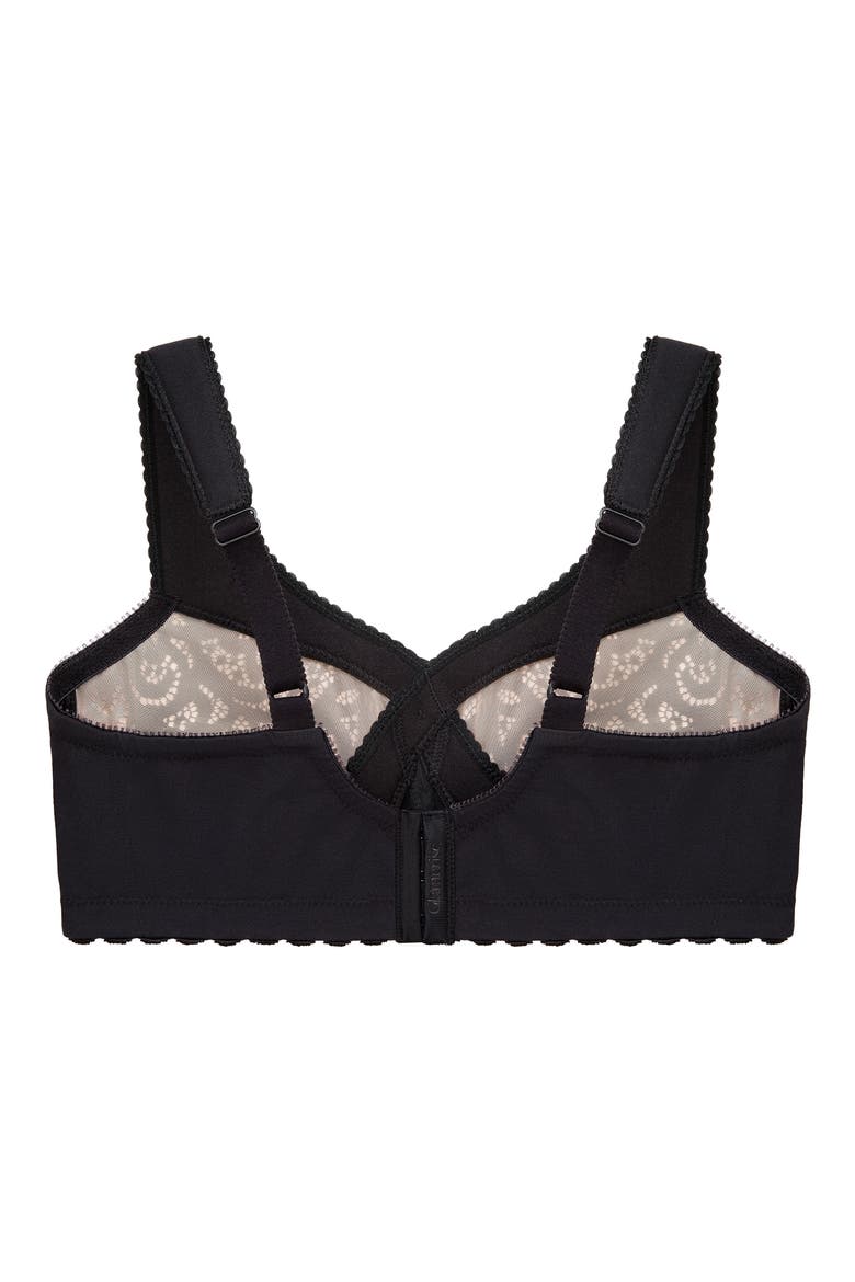 MagicLift® Cotton Support Bra, Alternate, color, BLACK