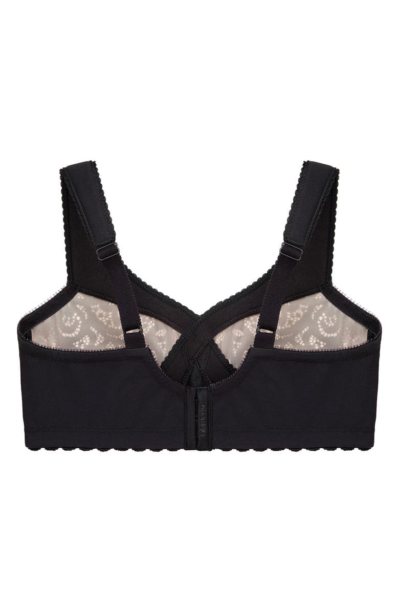 Glamorise MagicLift<sup>®</sup> Cotton Support Bra, Alternate, color, Black
