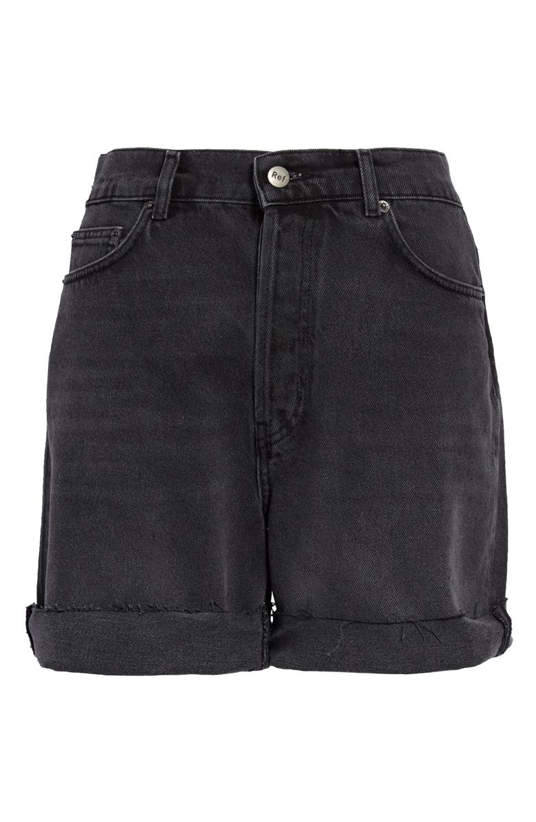 Reformation Max Relaxed Denim Shorts, Alternate, color, 