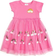 Sweet Wink Magical Rainbow Short Sleeve Tutu Dress