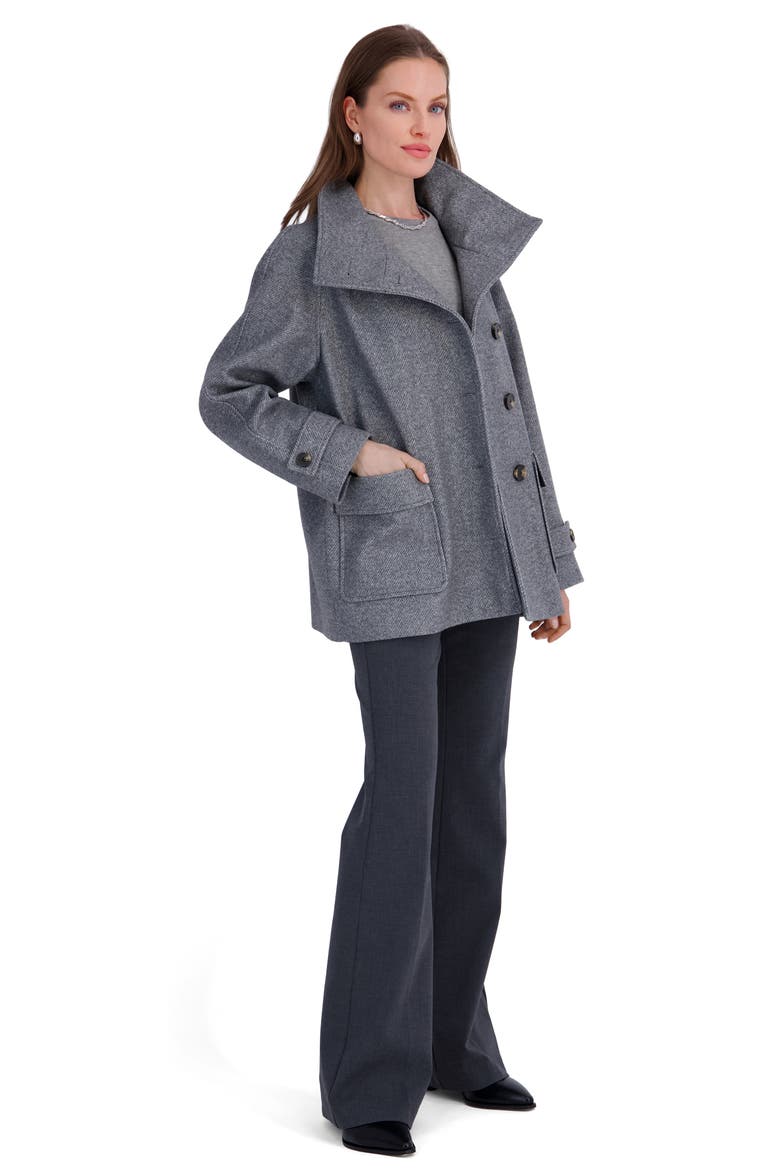 Drew Asymmetric Jacket, Alternate, color, GREY