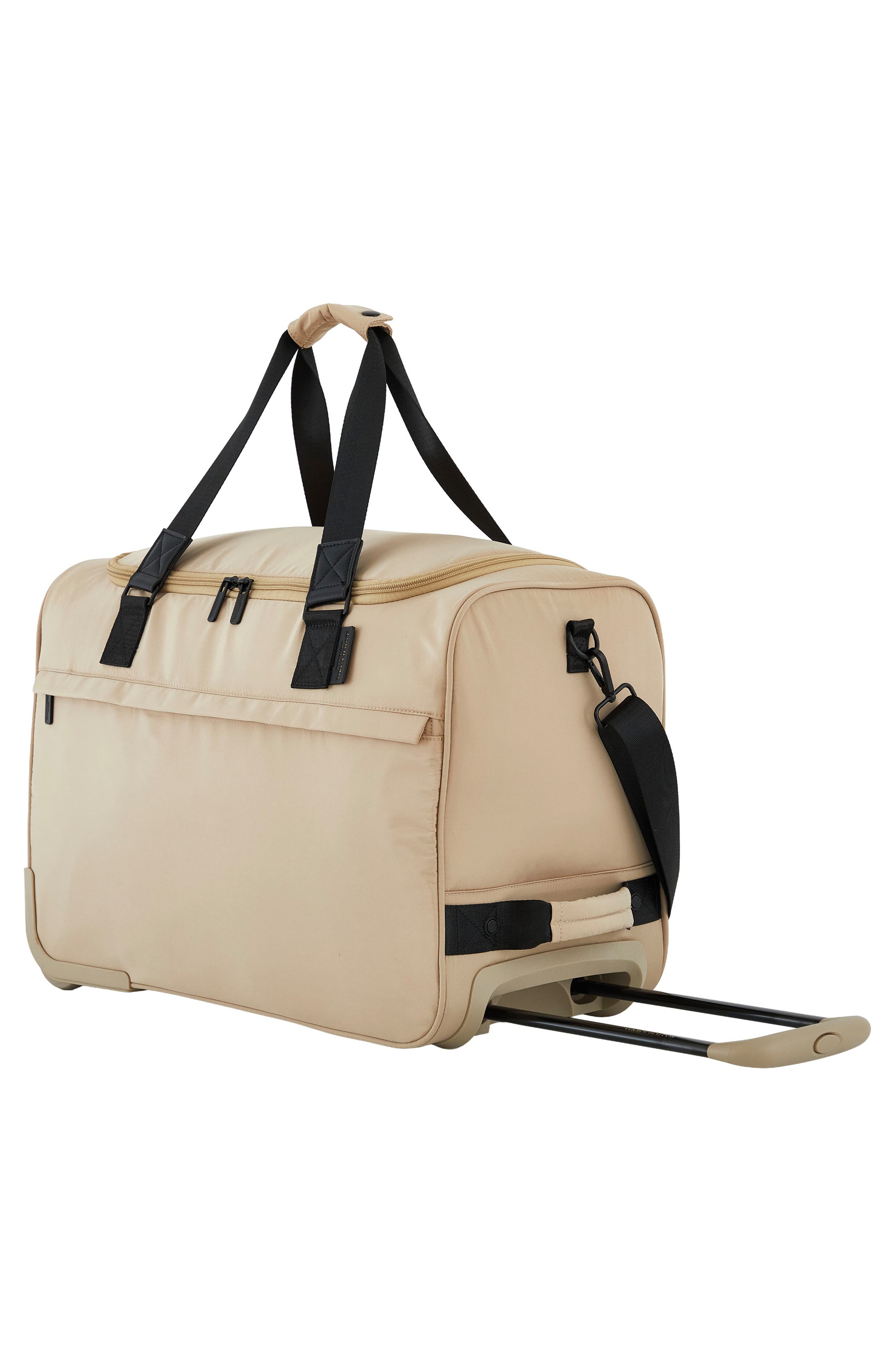 Scotch & Soda Eindhoven Rolling Weekender Bag, Alternate, color, Travertine