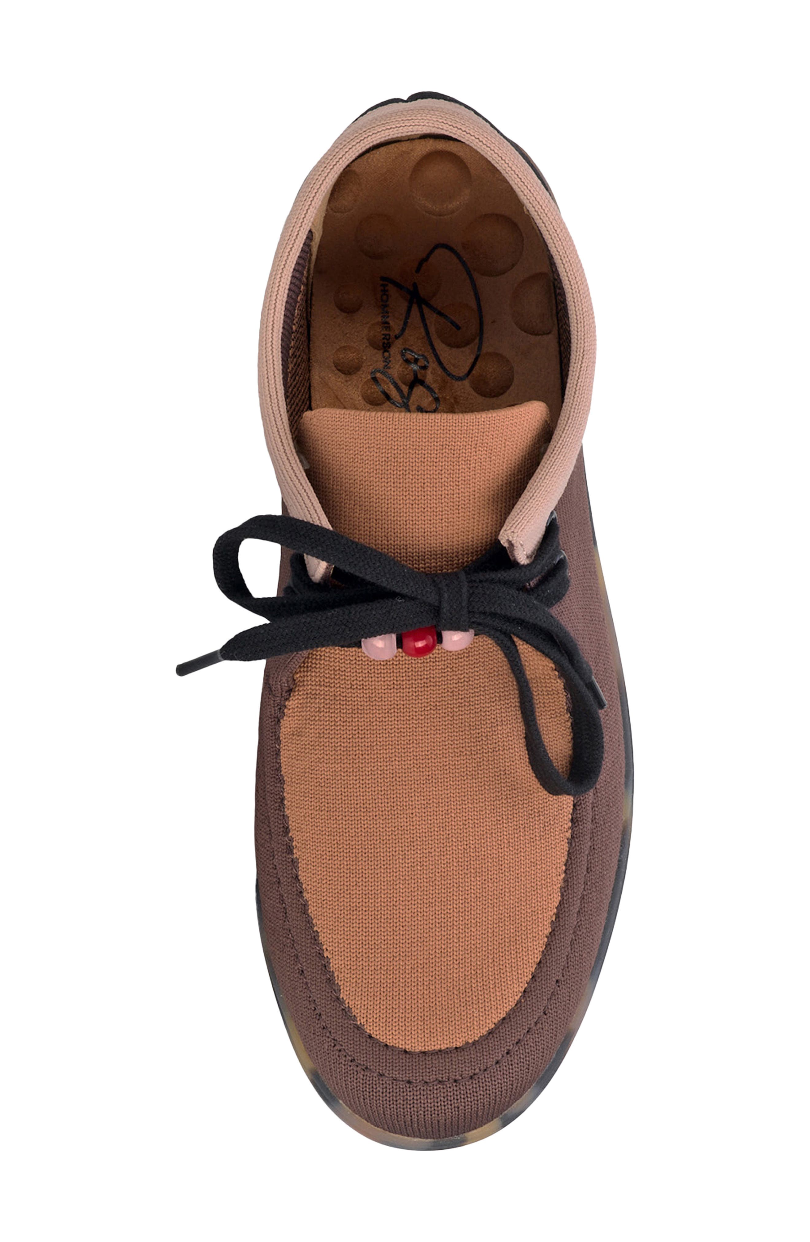 Greer Water Resistant Lace-Up Shoe, Alternate, color, BROWN MULTI KNIT