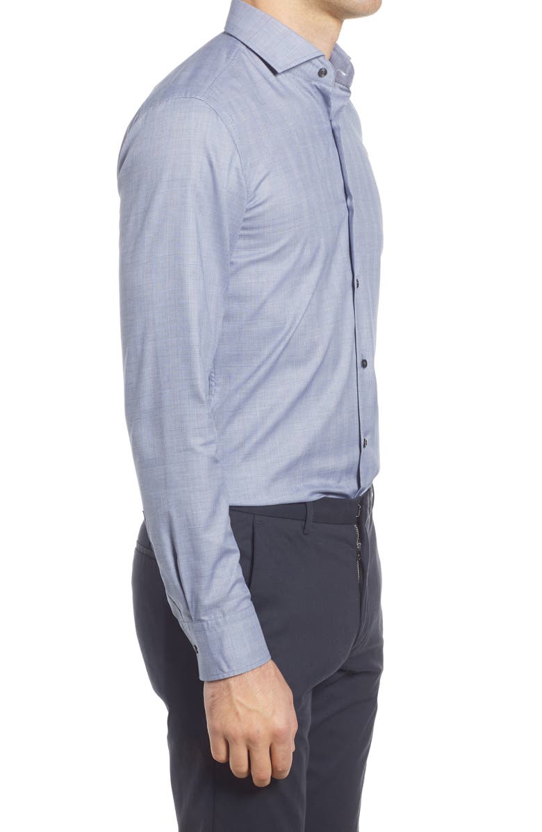 BOSS Jason Slim Fit Plaid Dress Shirt, Alternate, color, 