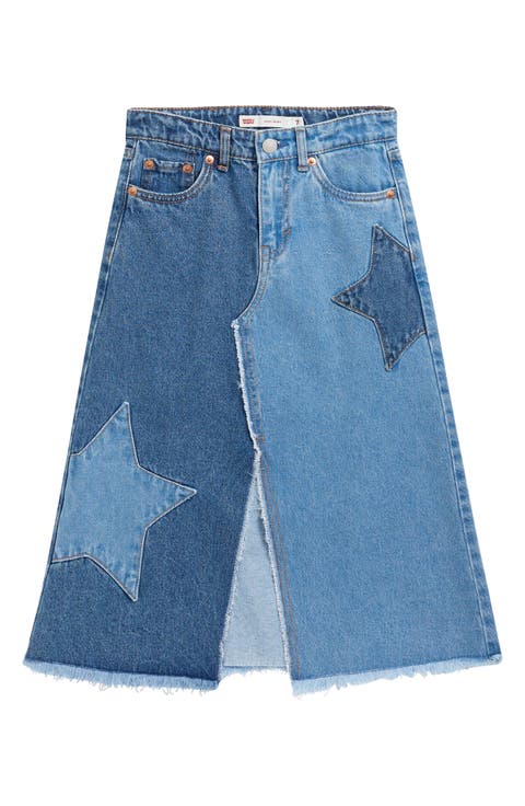 Kids' Western Midi Skirt (Big Kid)