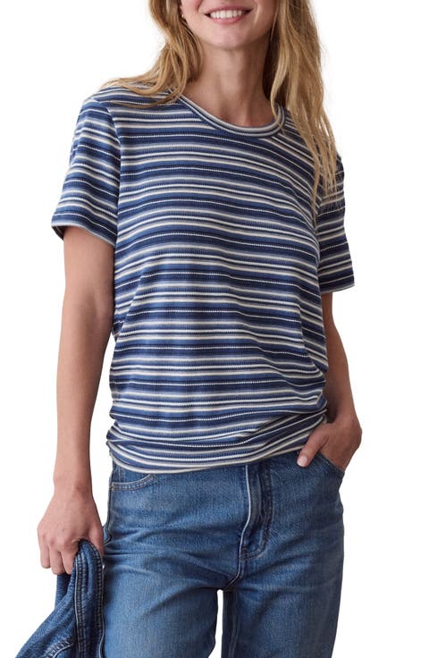Jacquard Striped T-Shirt