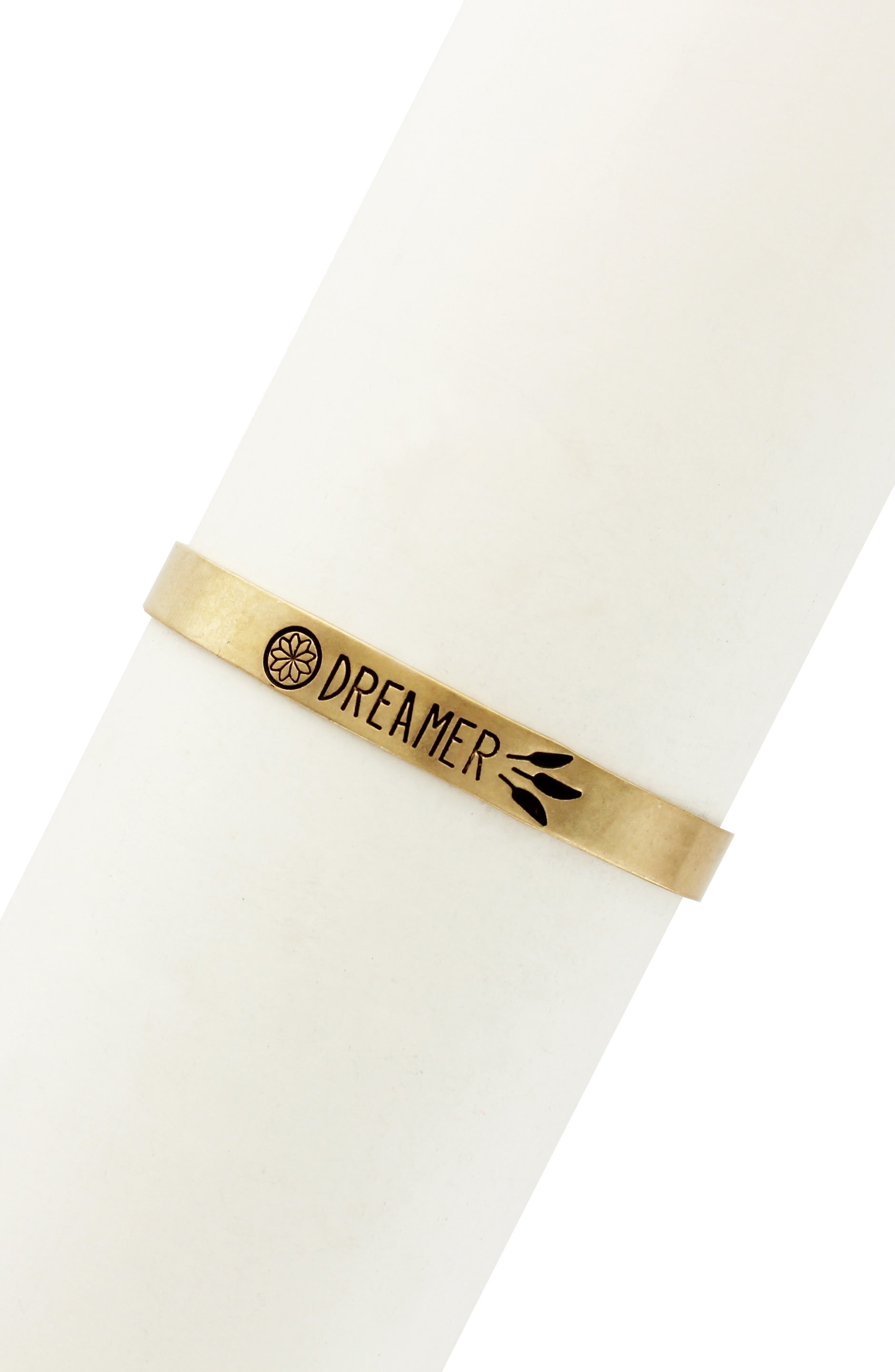 OLIVIA WELLES Detailed Dreamer Cuff Bracelet