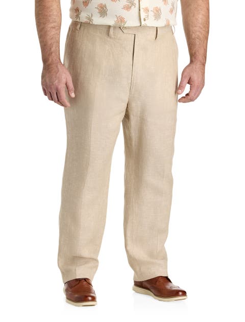 Big & Tall Linen Suit Pants