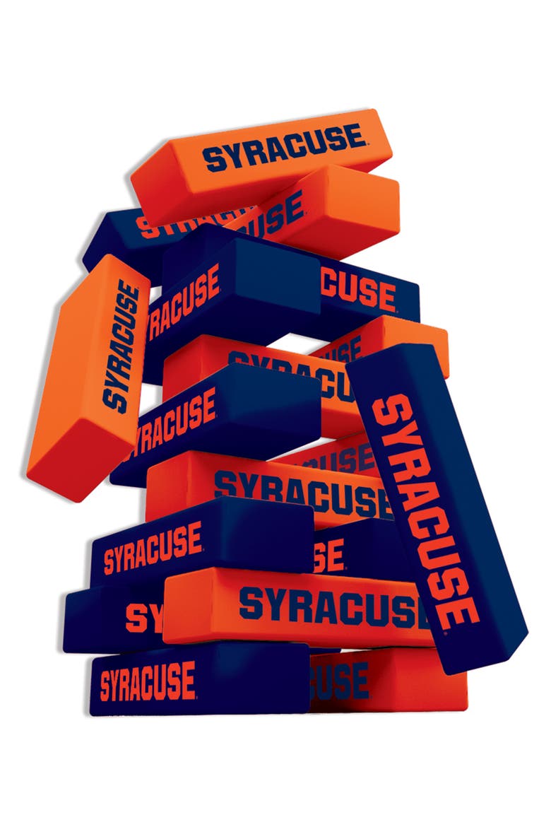 Syracuse Orange Tumble Tower, Alternate, color, Multicolor