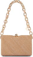 Olga Berg Birdie Woven Clutch