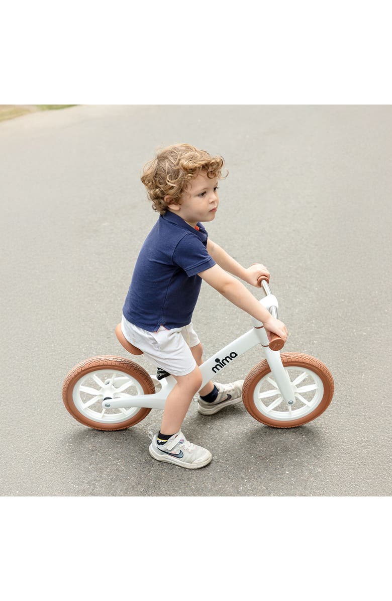 mima Zoom Lite Balance Bike, Alternate, color, White