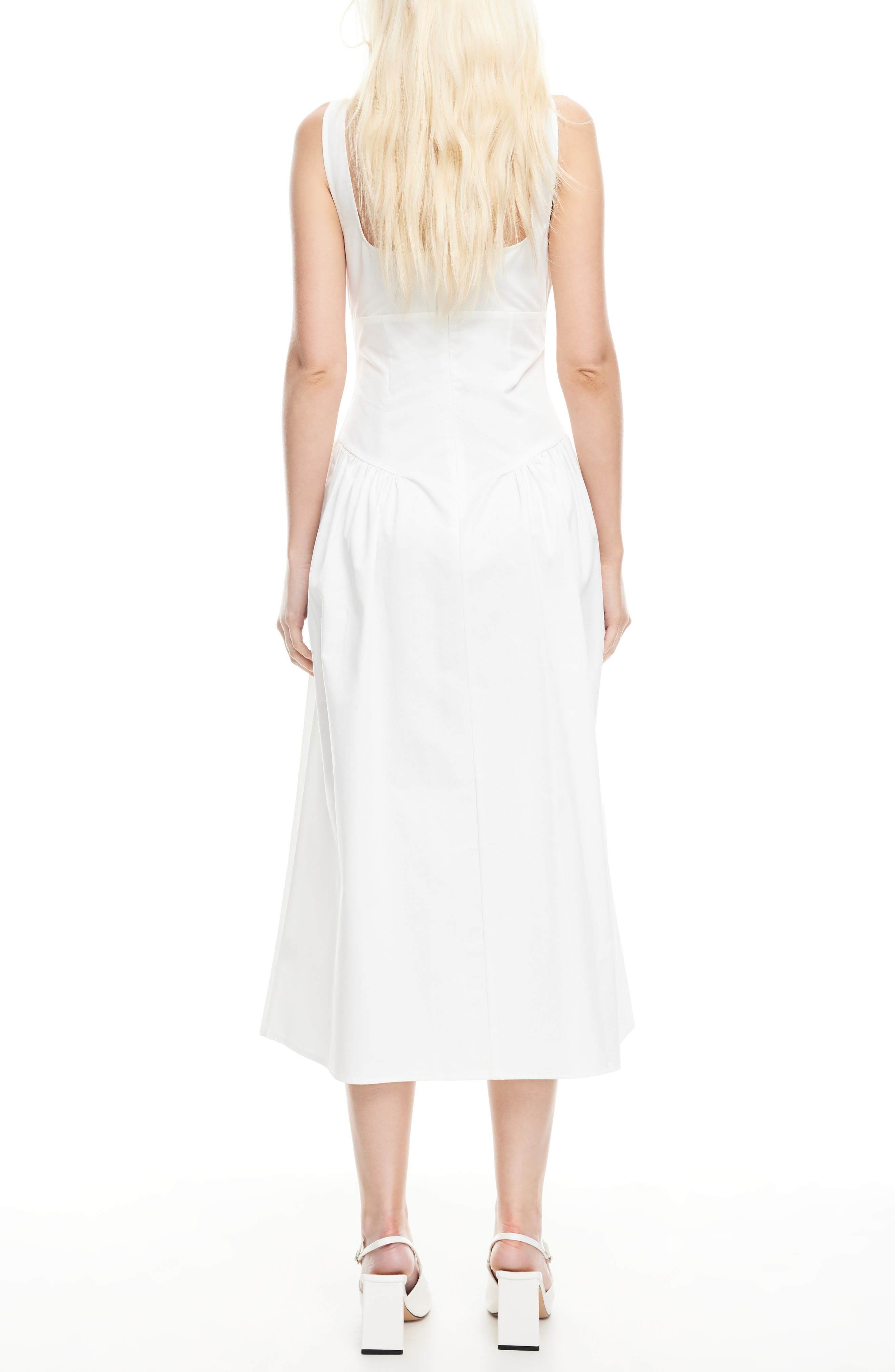 Luna Rosa Sleeveless Midi Dress - image 2
