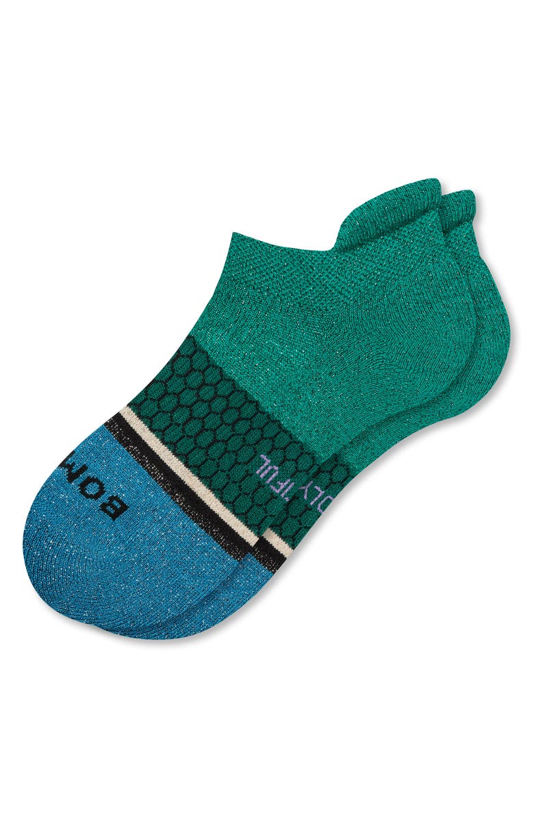 Bombas Wicked Sparkly Ankle Socks, Alternate, color,