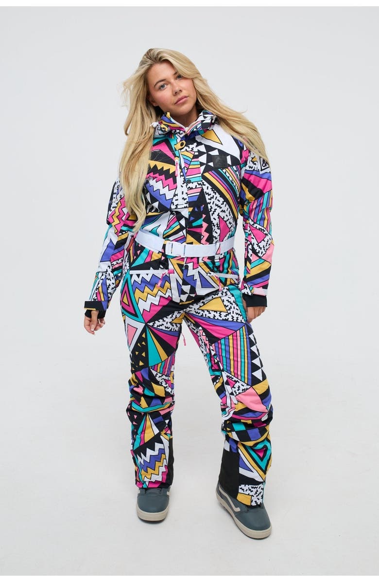 OOSC Blades of Glory Shaped Women's Ski Suit, Main, color, Multi-Colour