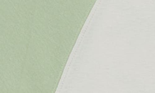 Shop Billabong Kids' Palm Logo Raglan Sleeve Cotton Graphic T-shirt In Sage Frost