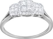 LuvMyJewelry Varenne 0.35 Ct 10K Gold Diamond Ring