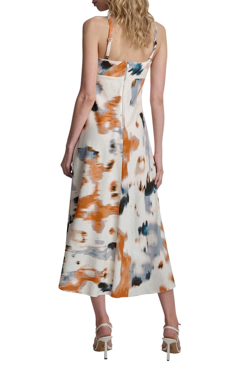 Abstract Print Sundress, Alternate, color, SUNBURST FLORAL