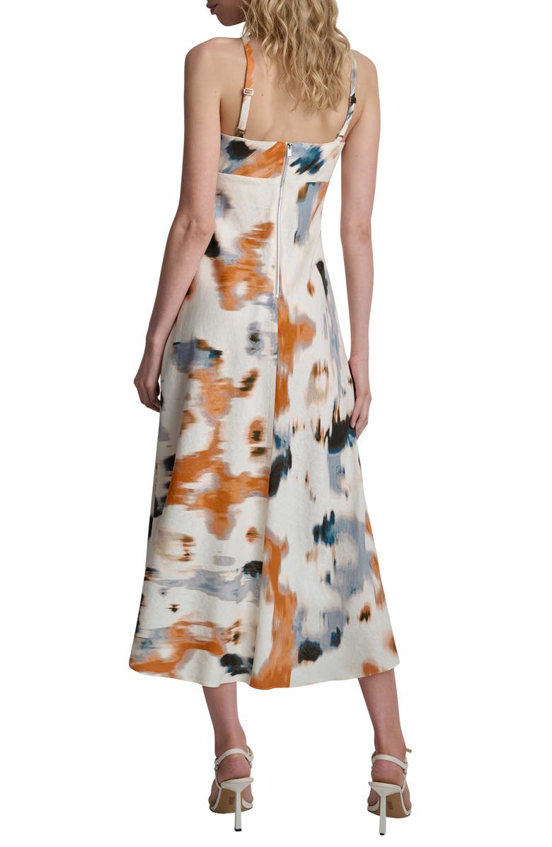 DKNY Abstract Print Sundress, Alternate, color, Sunburst Floral