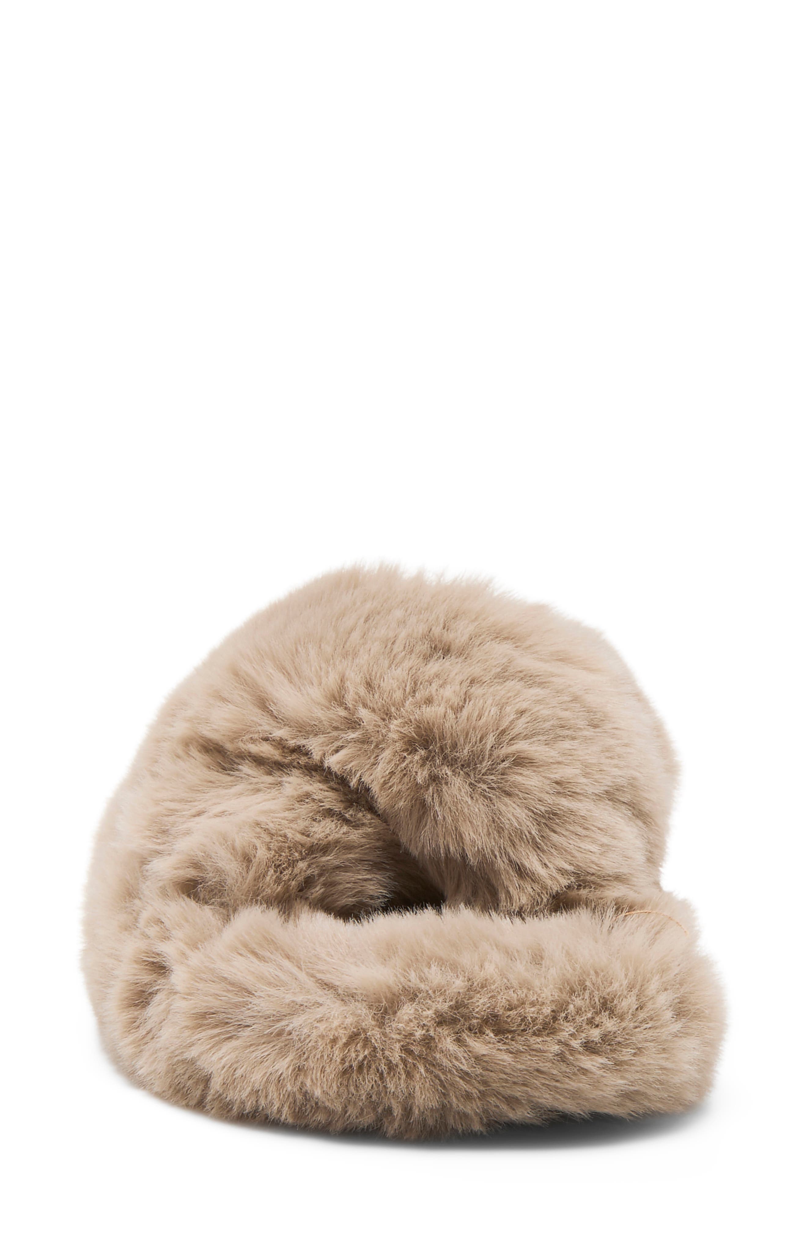 Counting Sheep 2.0 Faux Fur Slipper, Alternate, color, MINK
