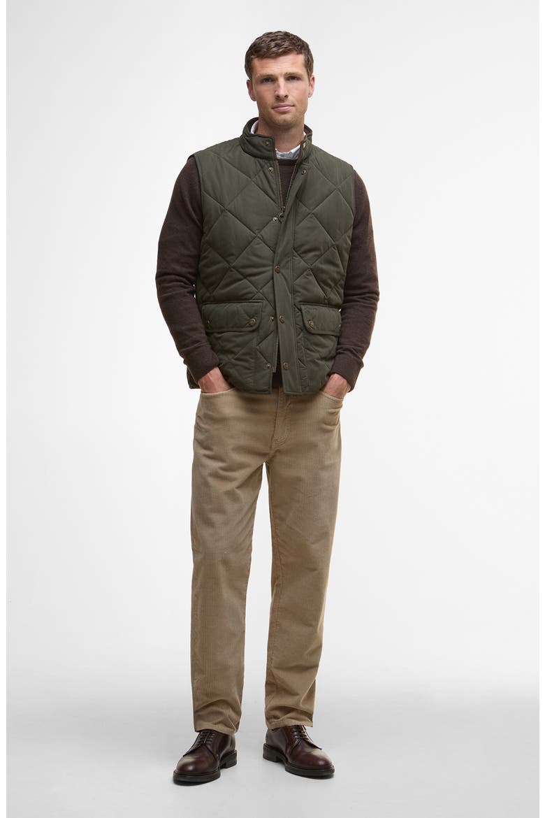 Winter Lowerdale Quilted Vest, Alternate, color, DARK OLIVE