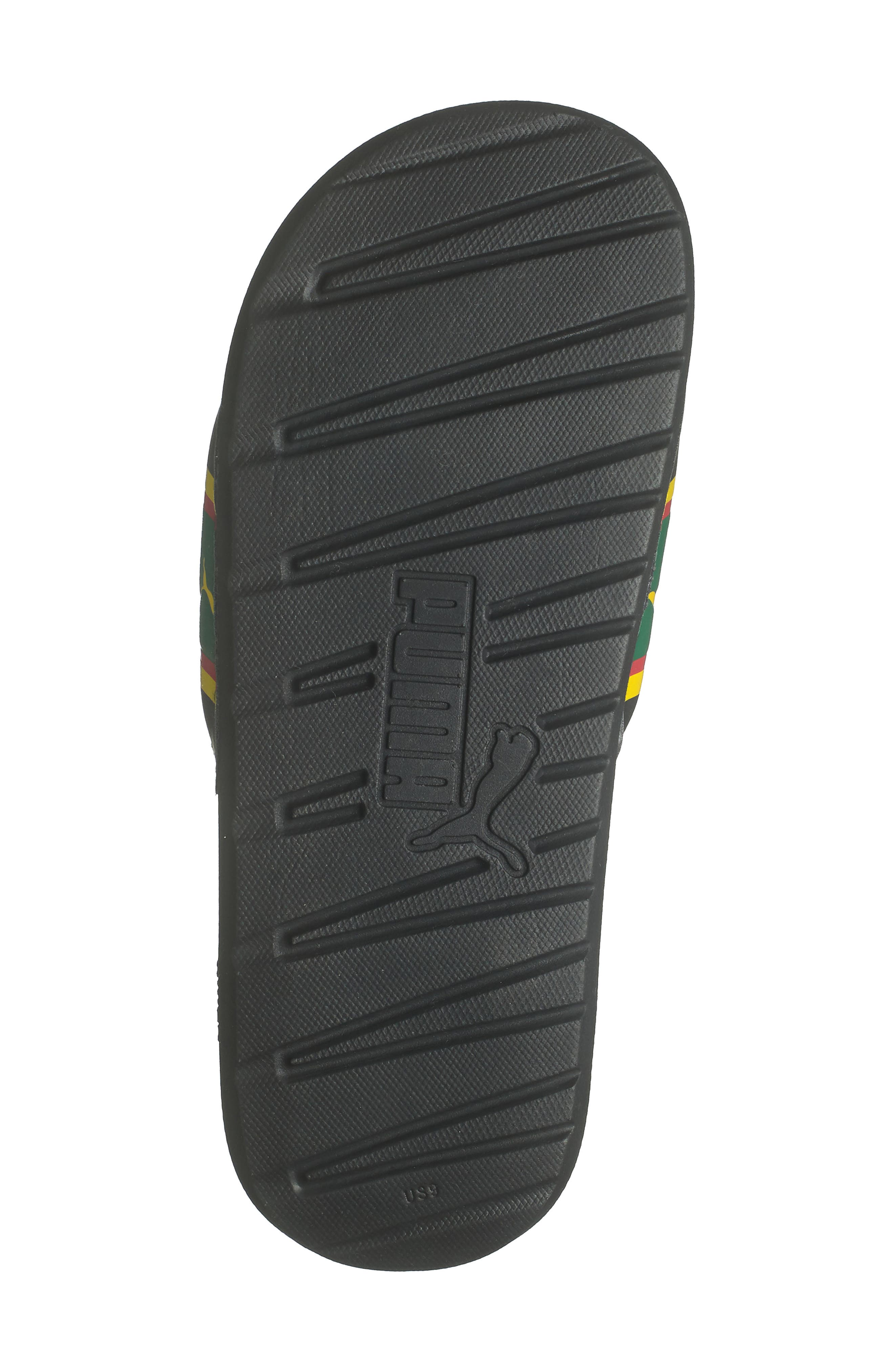 PUMA Cool Cat Stripe Repeat Slide Sandal, Alternate, color, 