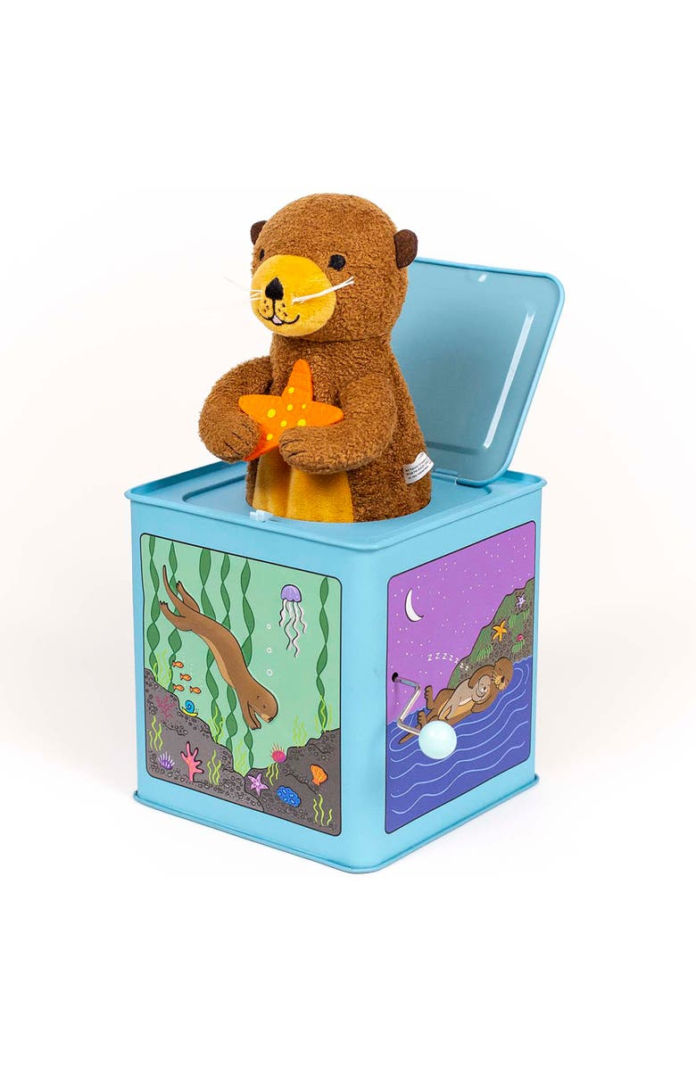 ZZDNU Jack Rabbit Creations Inc Otter Jack in The Box, Alternate, color, Multicolored