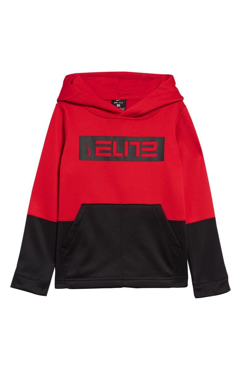 Nike Kids' Elite Hoodie, Main, color, 